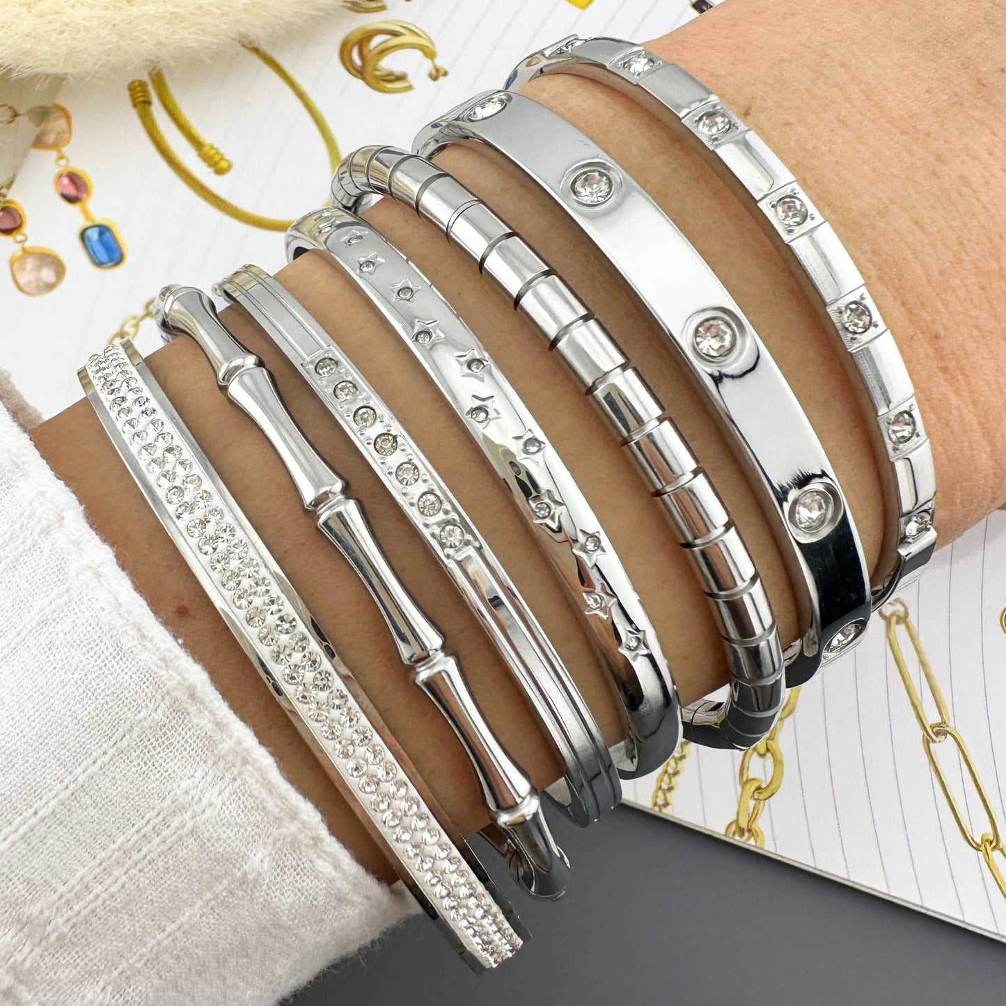 Silver Bangle
