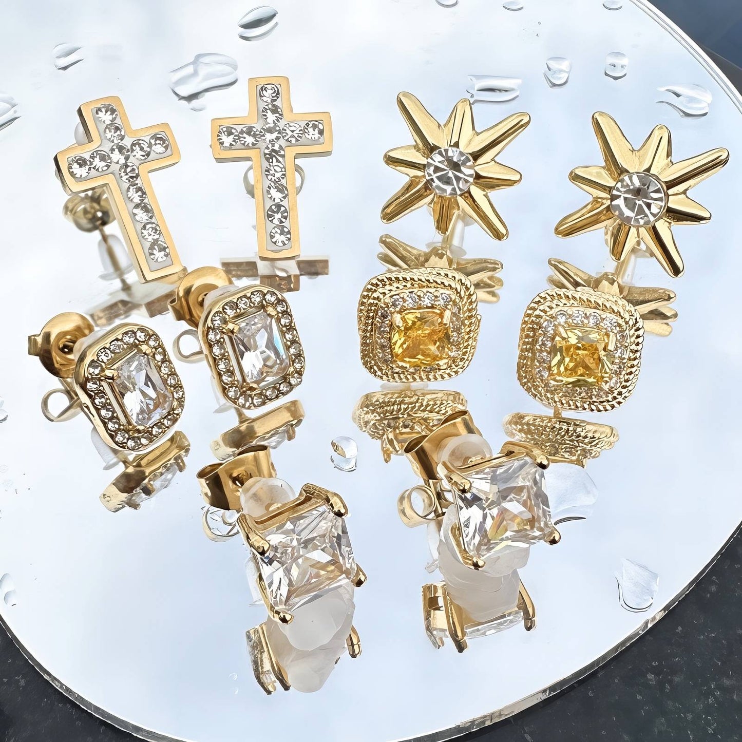 Diamonte stud