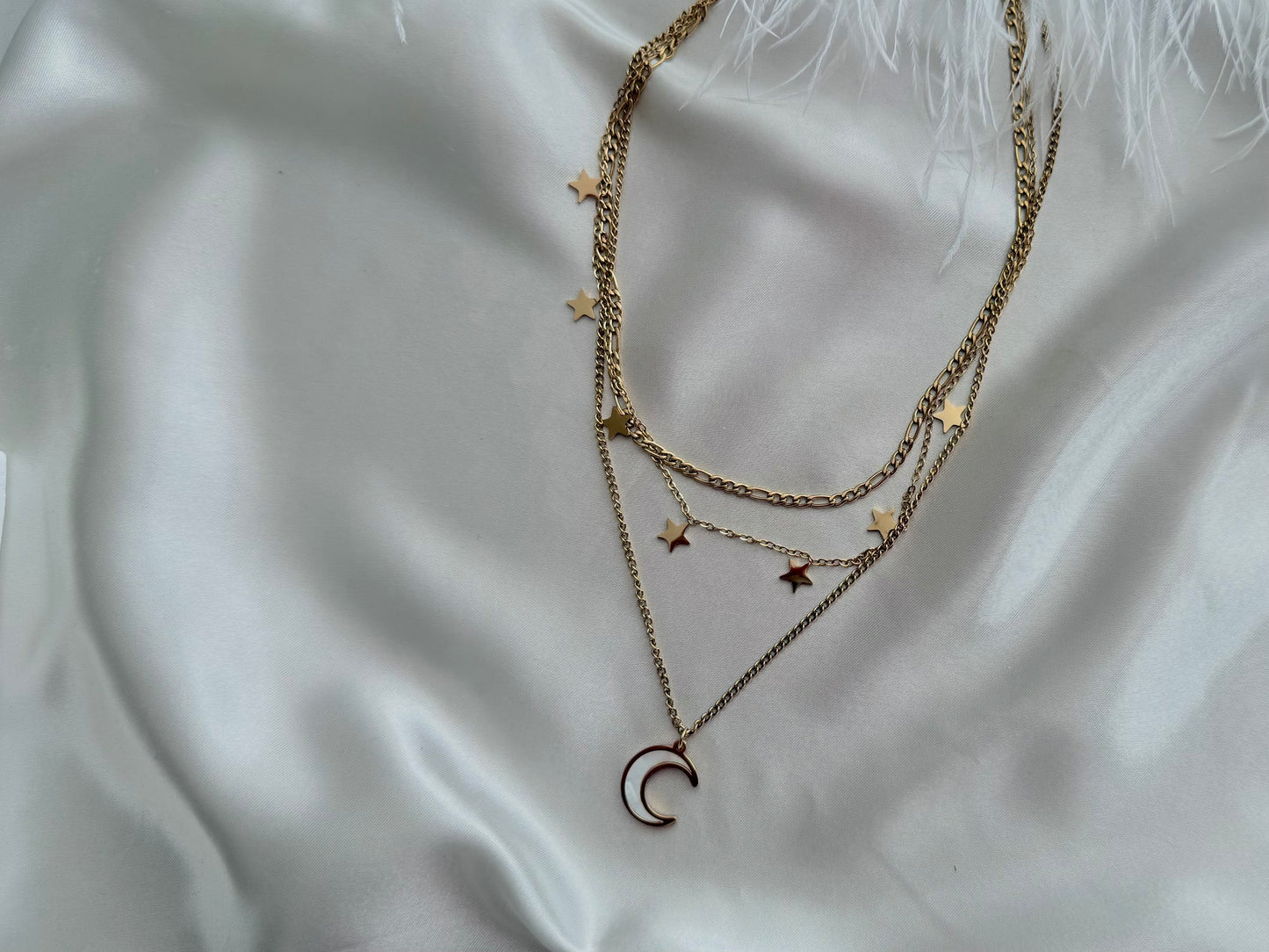 Crescent & Star necklace