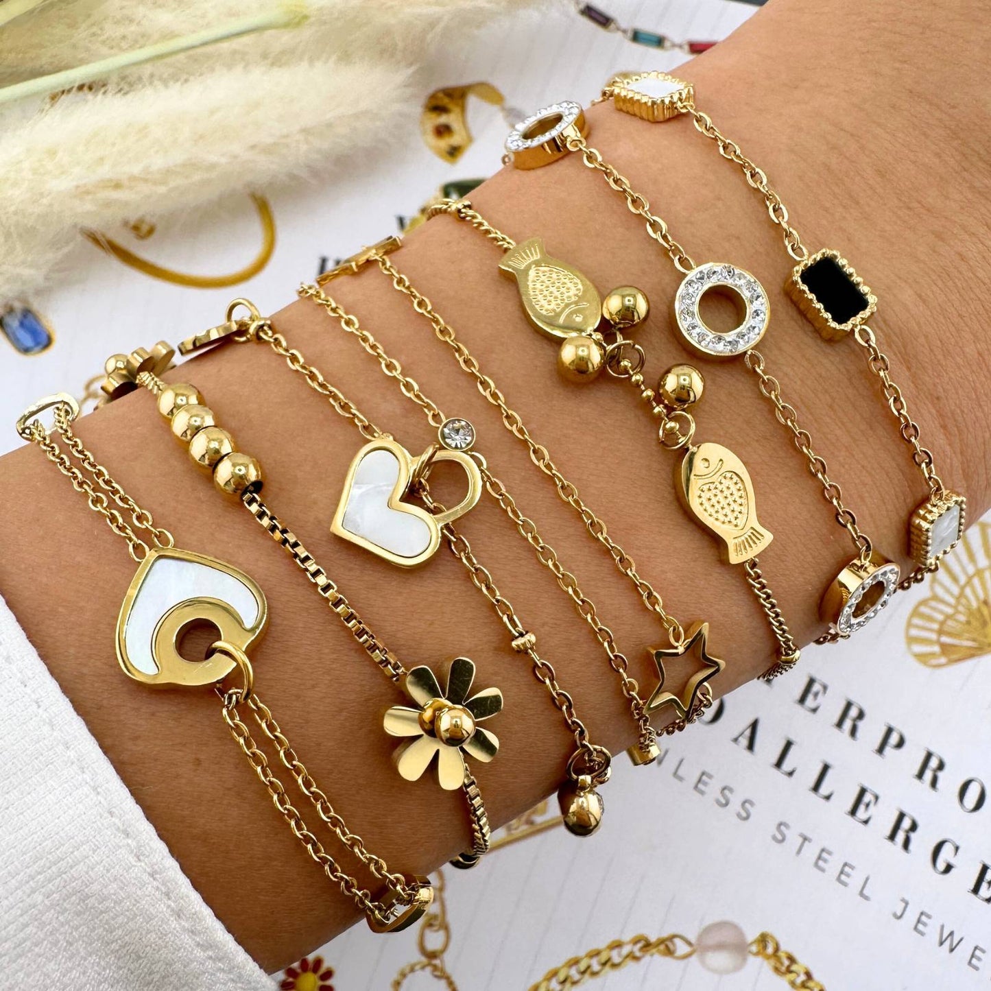 Hearts bracelet