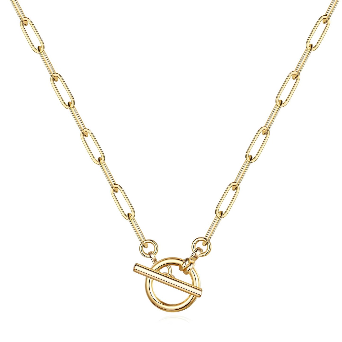 Fob necklace-gold
