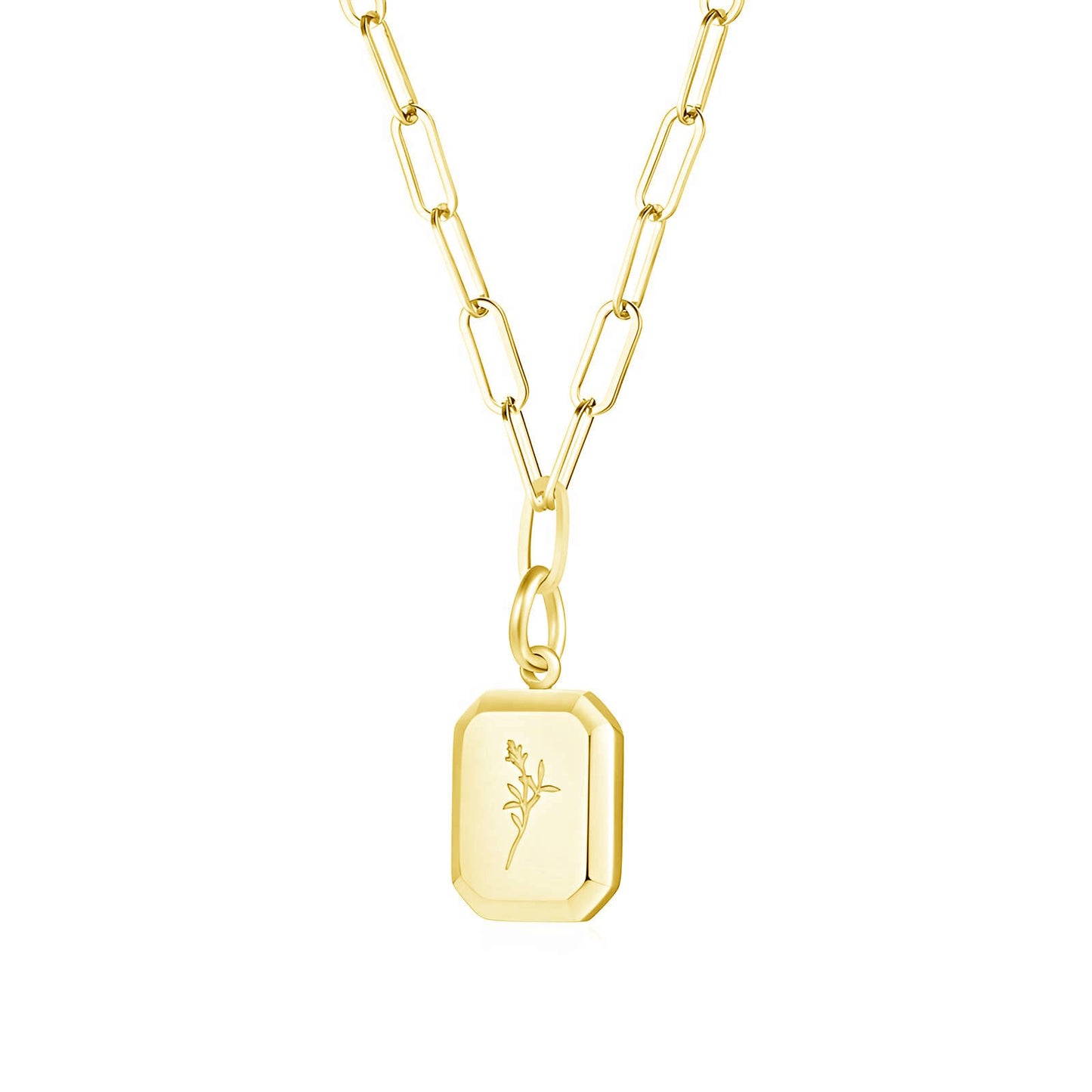 Flower pendant-gold