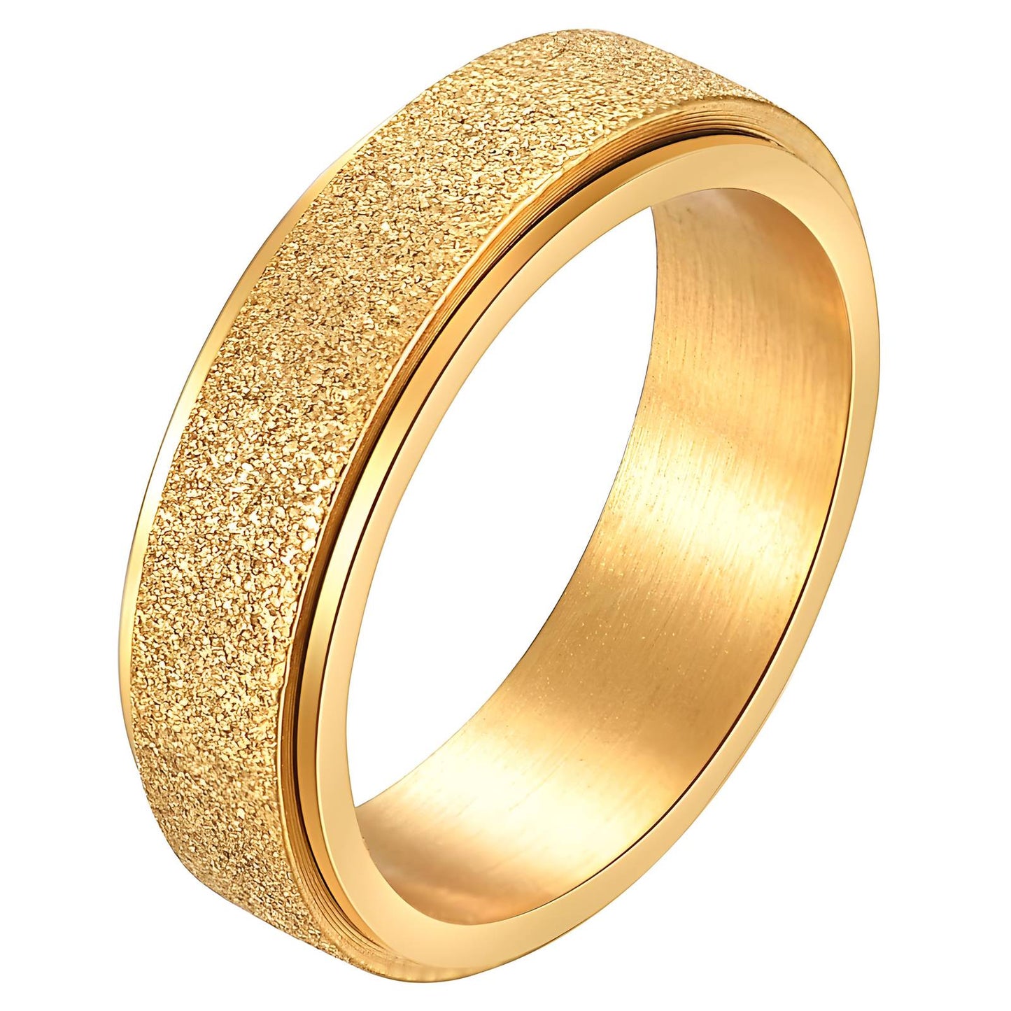 Spinning ring-gold