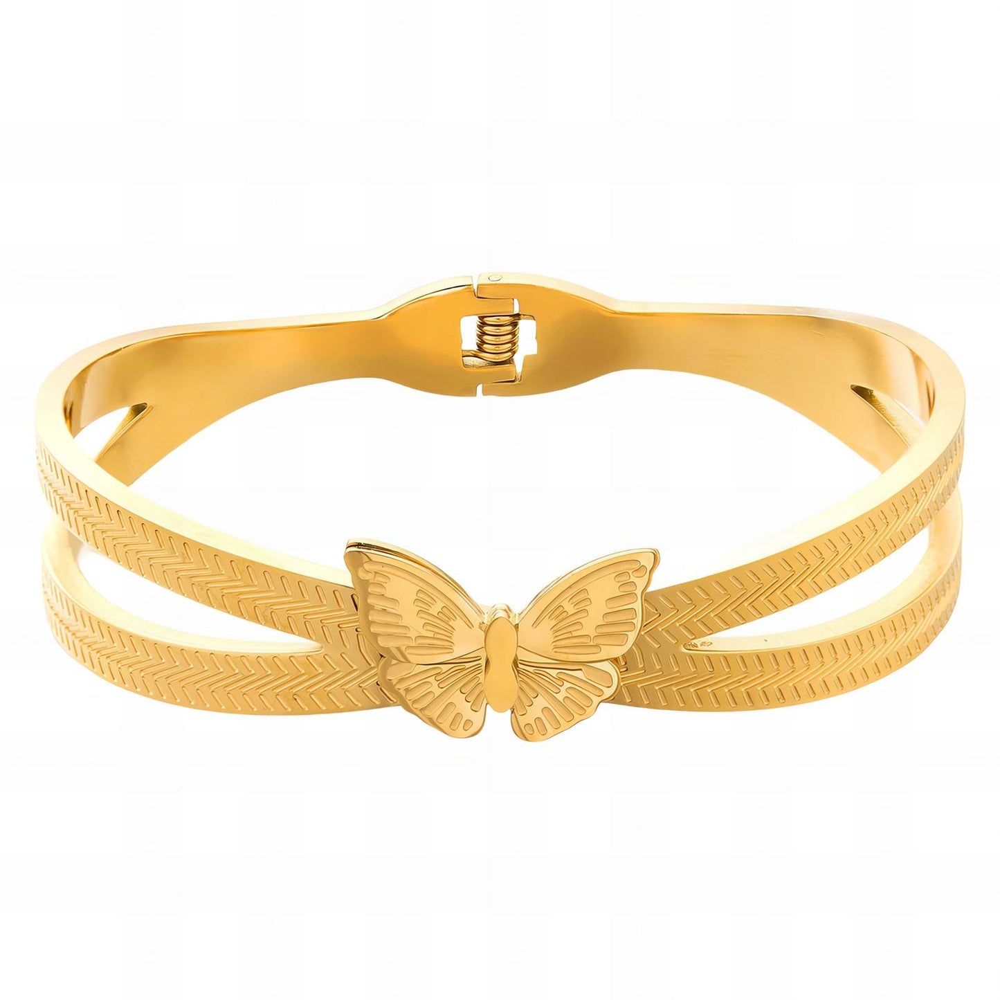 Butterfly bangle