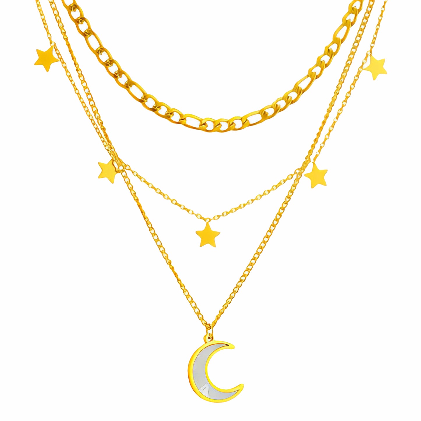 Crescent & Star necklace