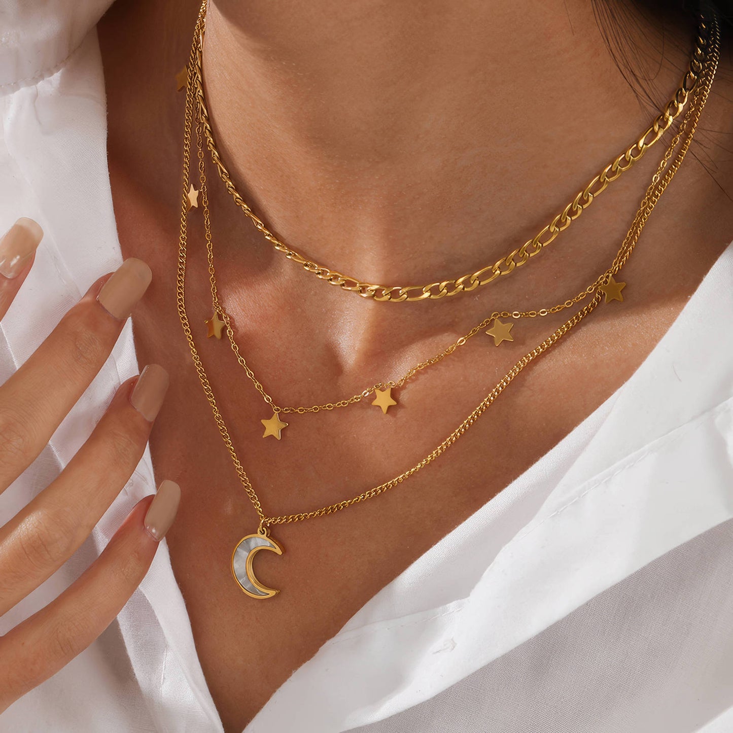 Crescent & Star necklace