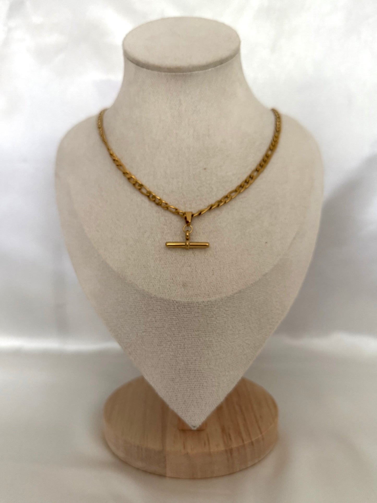 T-Bar thick chain necklace