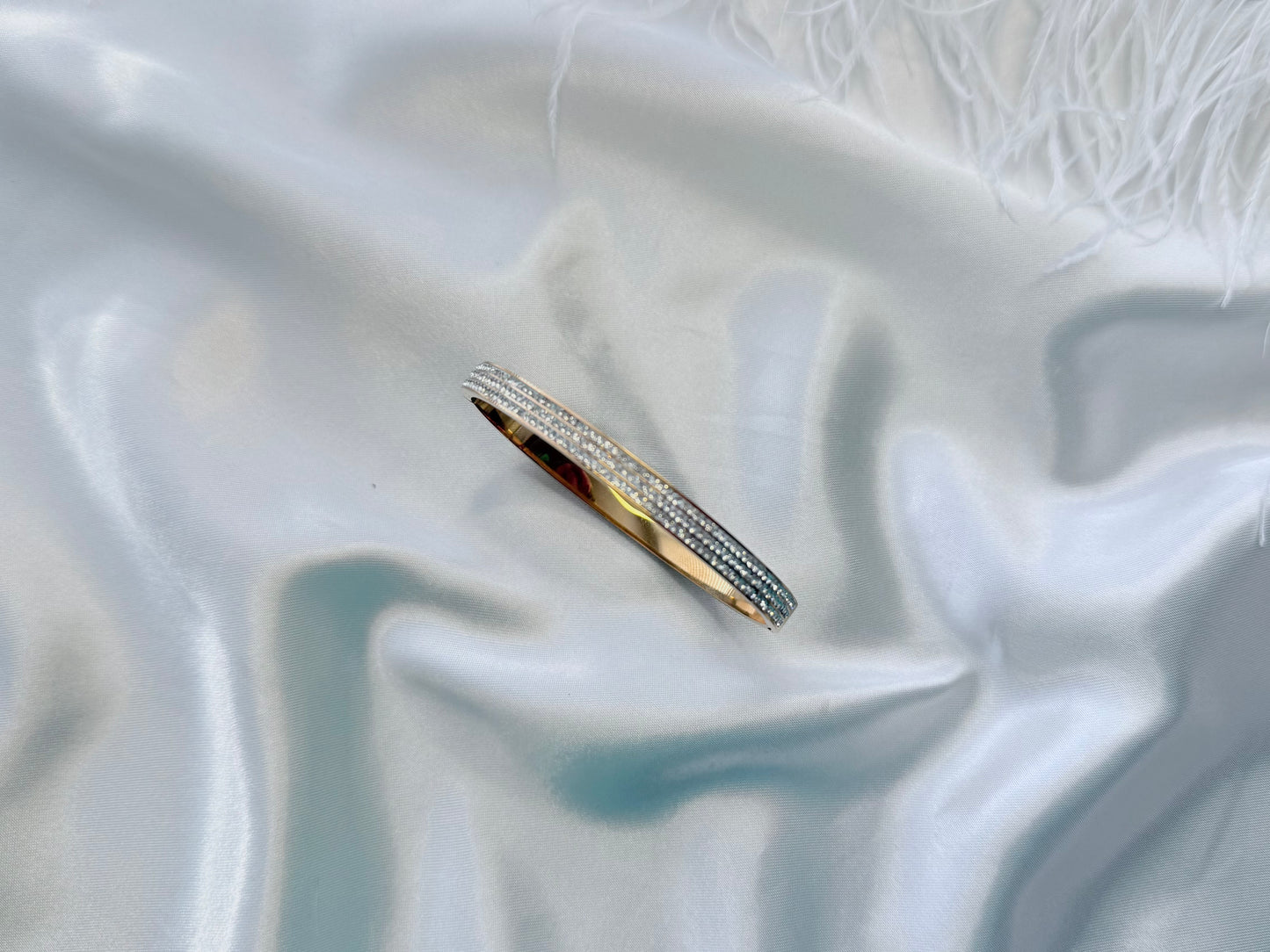 Mini diamonte covered Bangle
