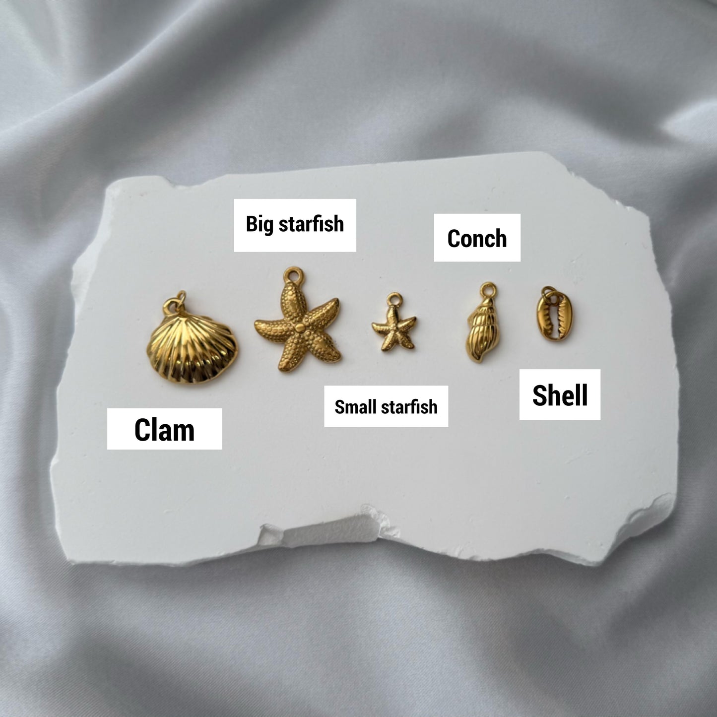Get Charmed Gold Necklace + 3 Charms