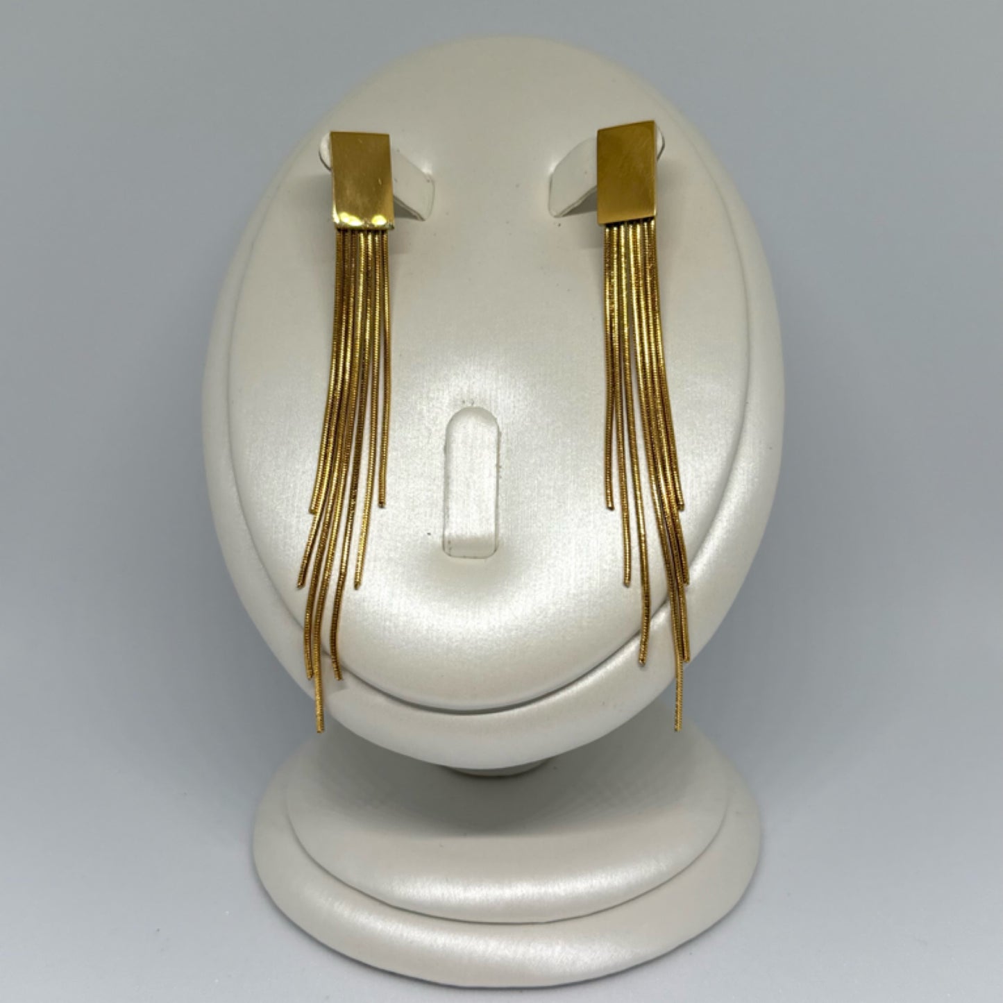 Tassel earrings gold