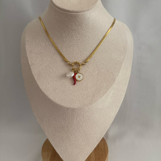 Chilli love charm necklace