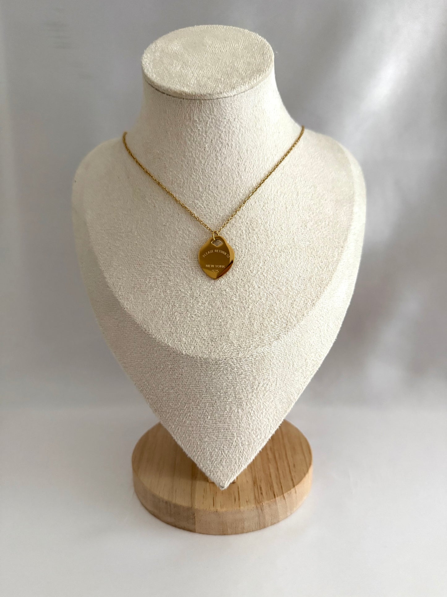 Large heart necklace