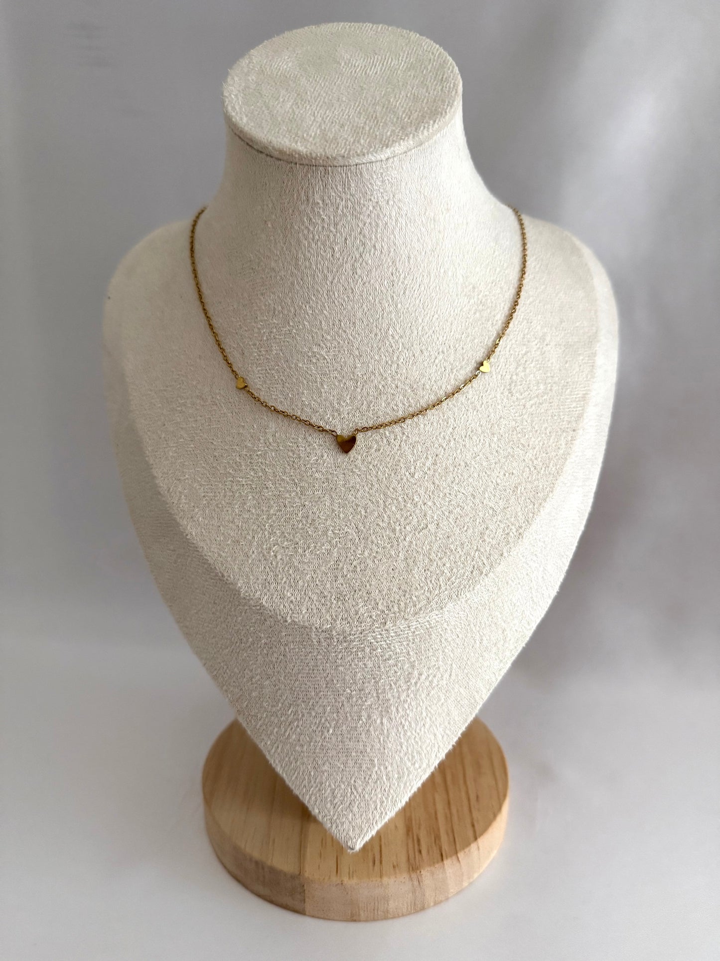 Multi hearts necklace