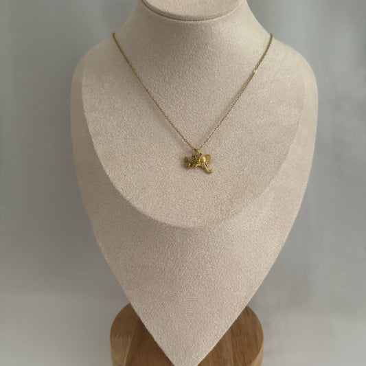 Elephant charm necklace