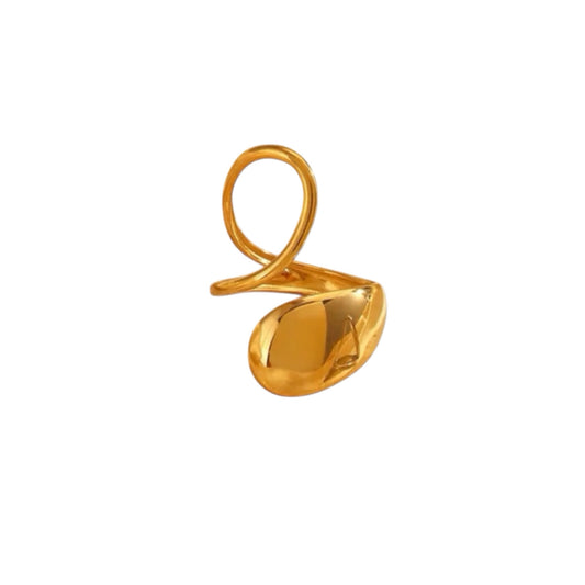 O wrap ring gold