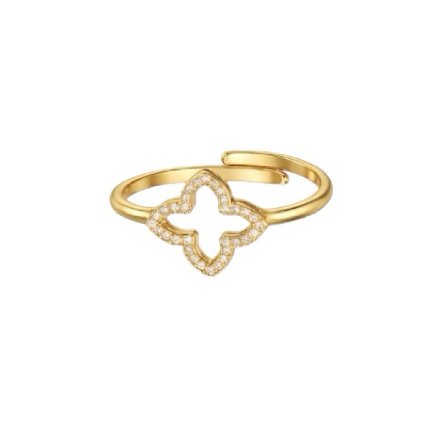 Cut out Clover ring