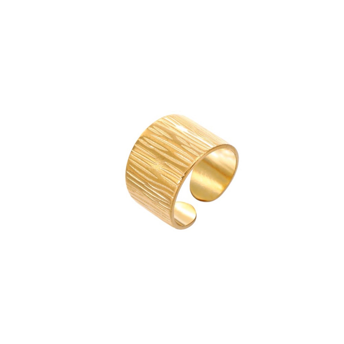 Chunky textured ring