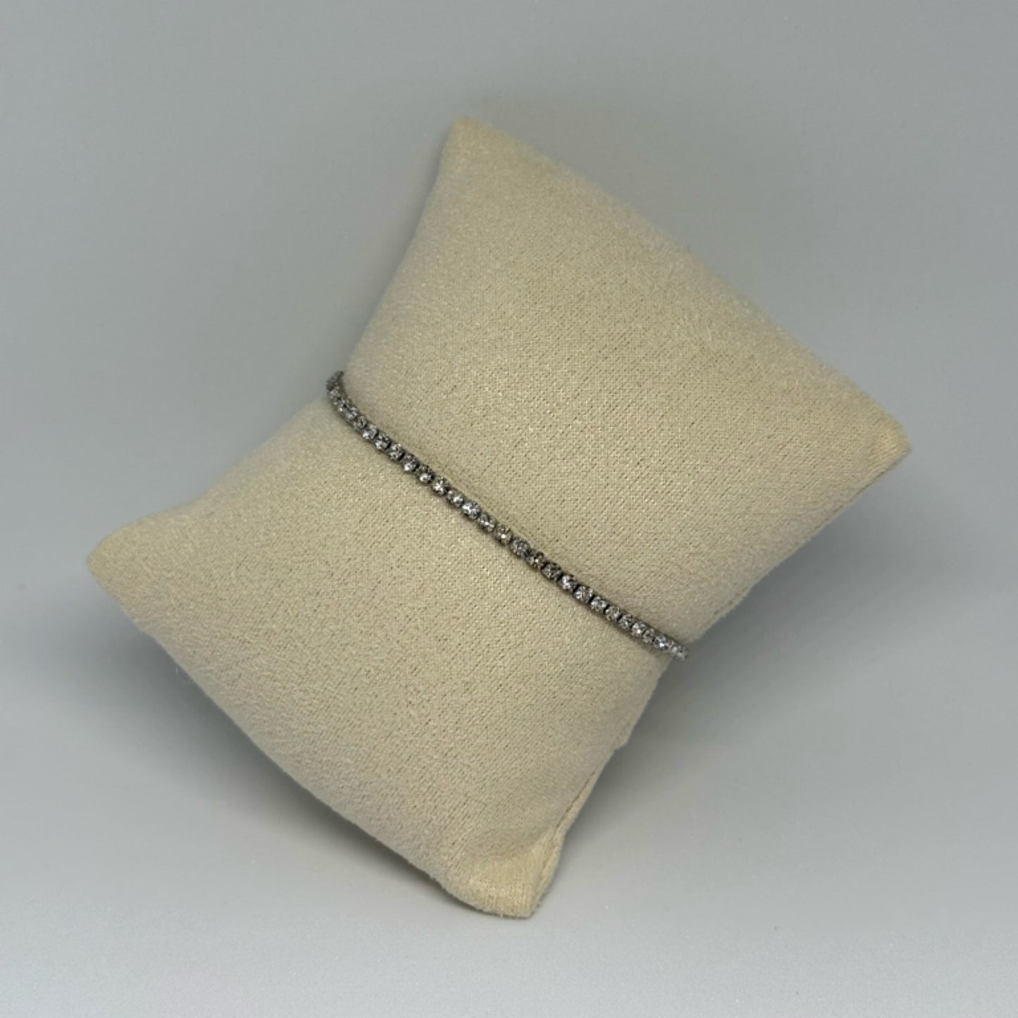 Tennis bracelet silver