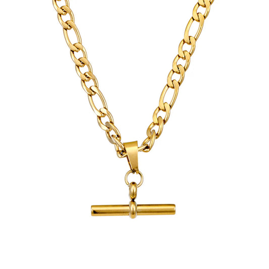 T-Bar thick chain necklace