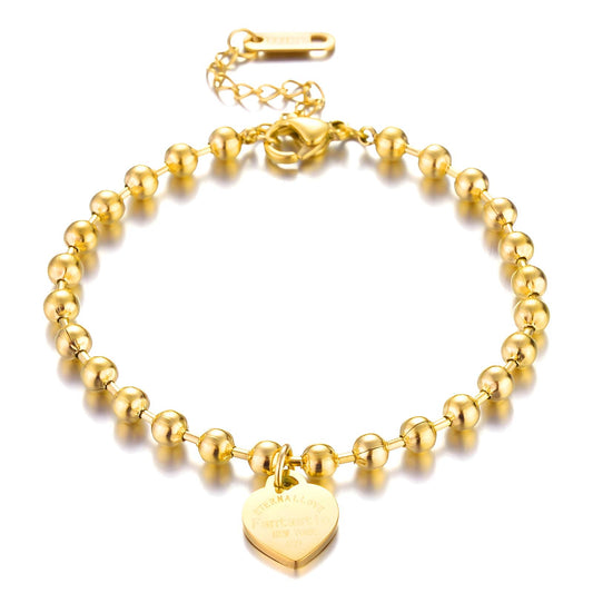 Heart bump bracelet