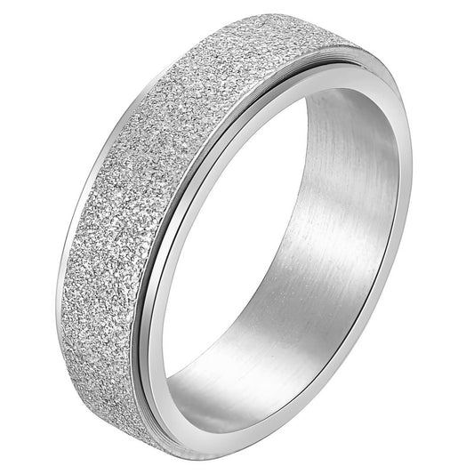 Spinning ring-silver