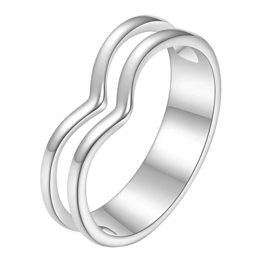 Curved ring