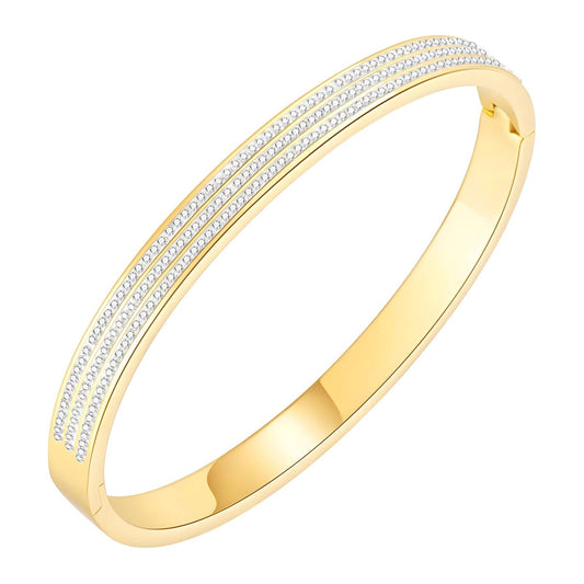 Mini diamonte covered Bangle
