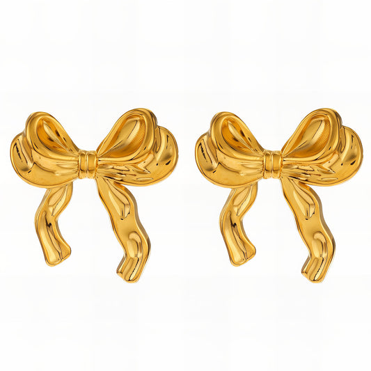 Bow earrings