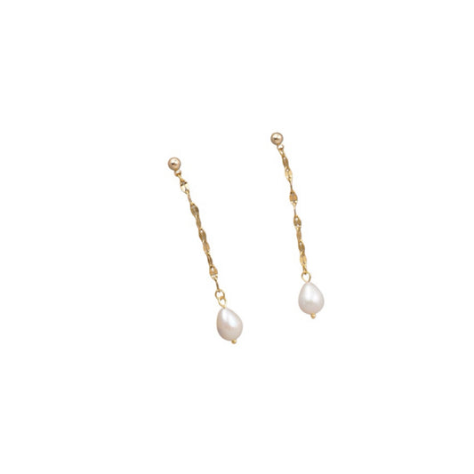 Pear drop earrings
