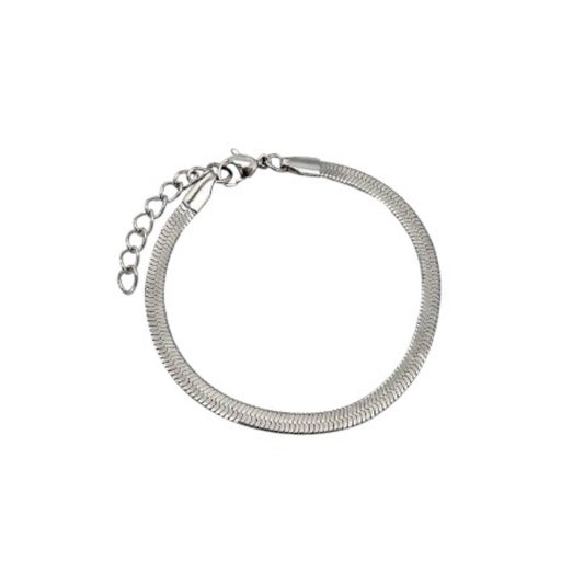 Snake bracelet silver