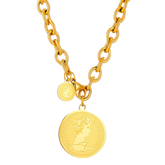 Coins necklace