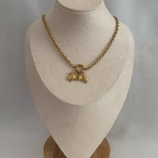 Sea charm necklace