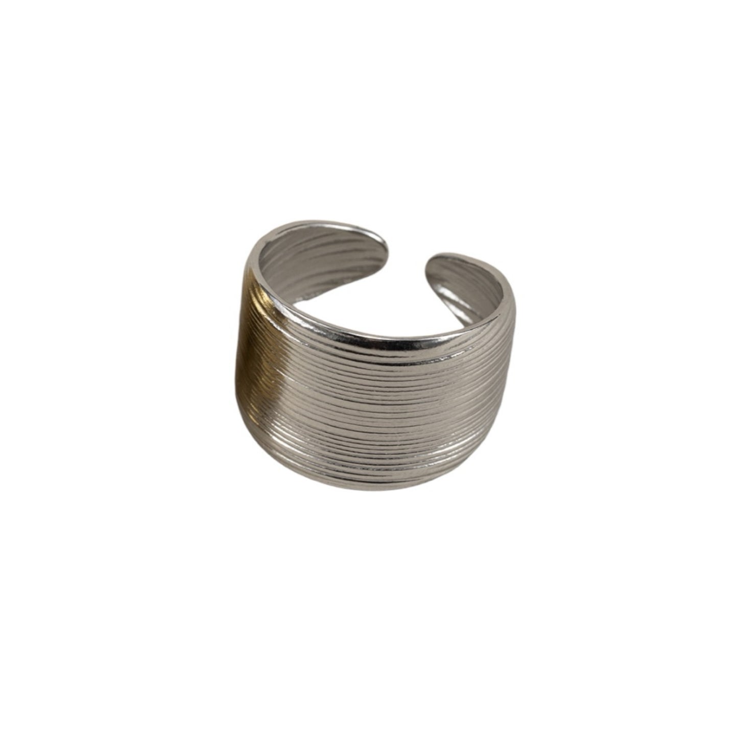Thick ring silver