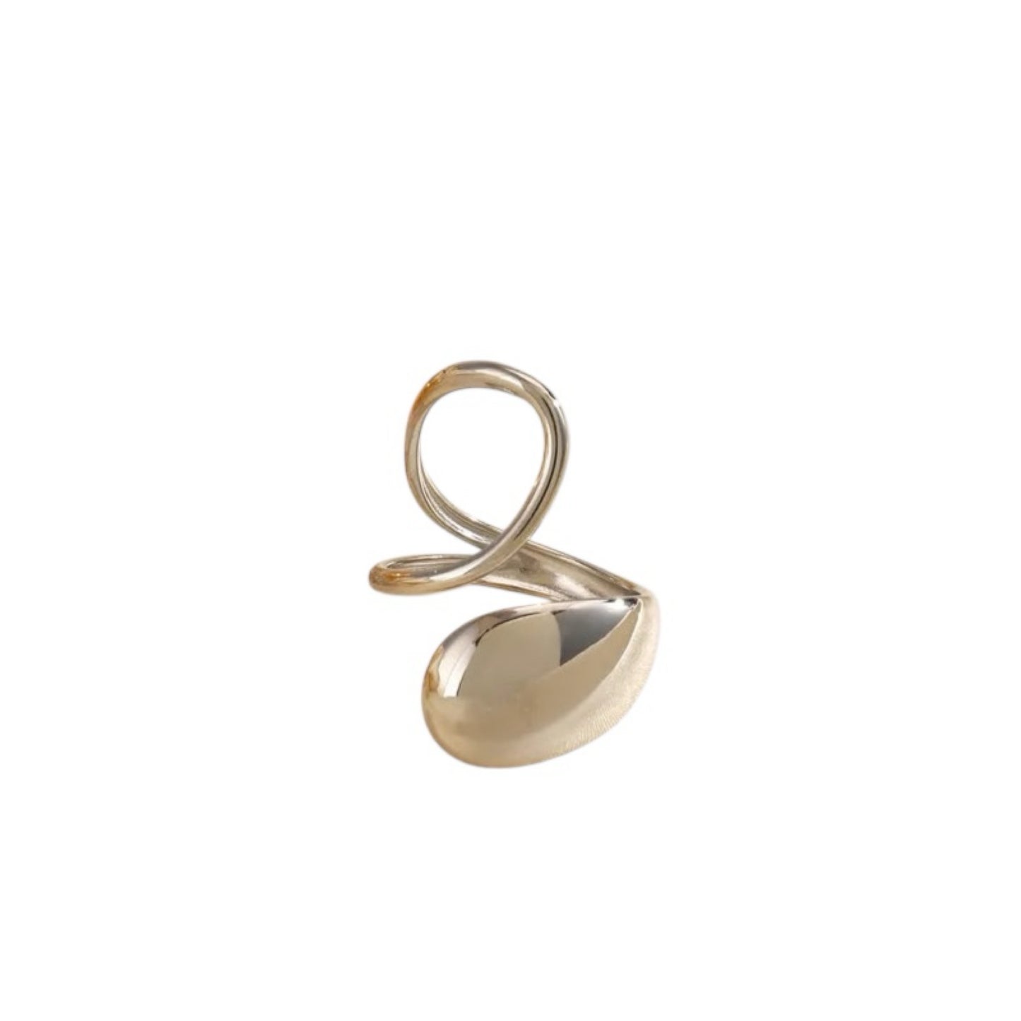 O wrap ring silver