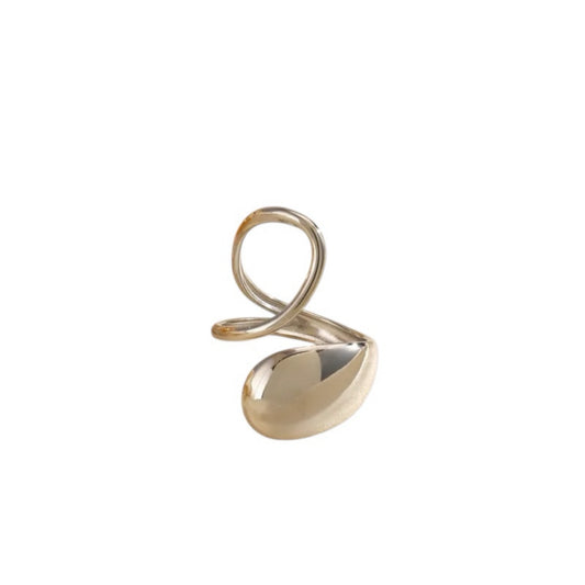 O wrap ring silver