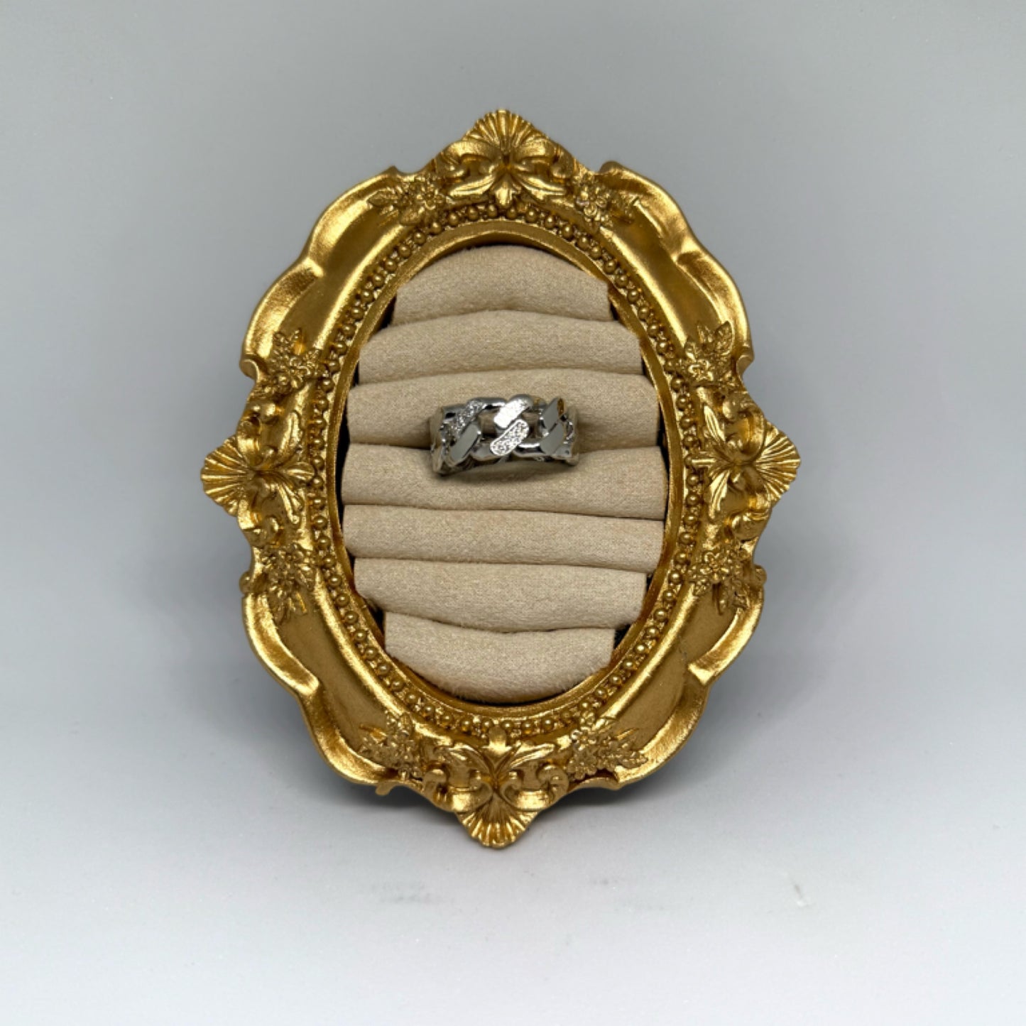 Chunky woven ring