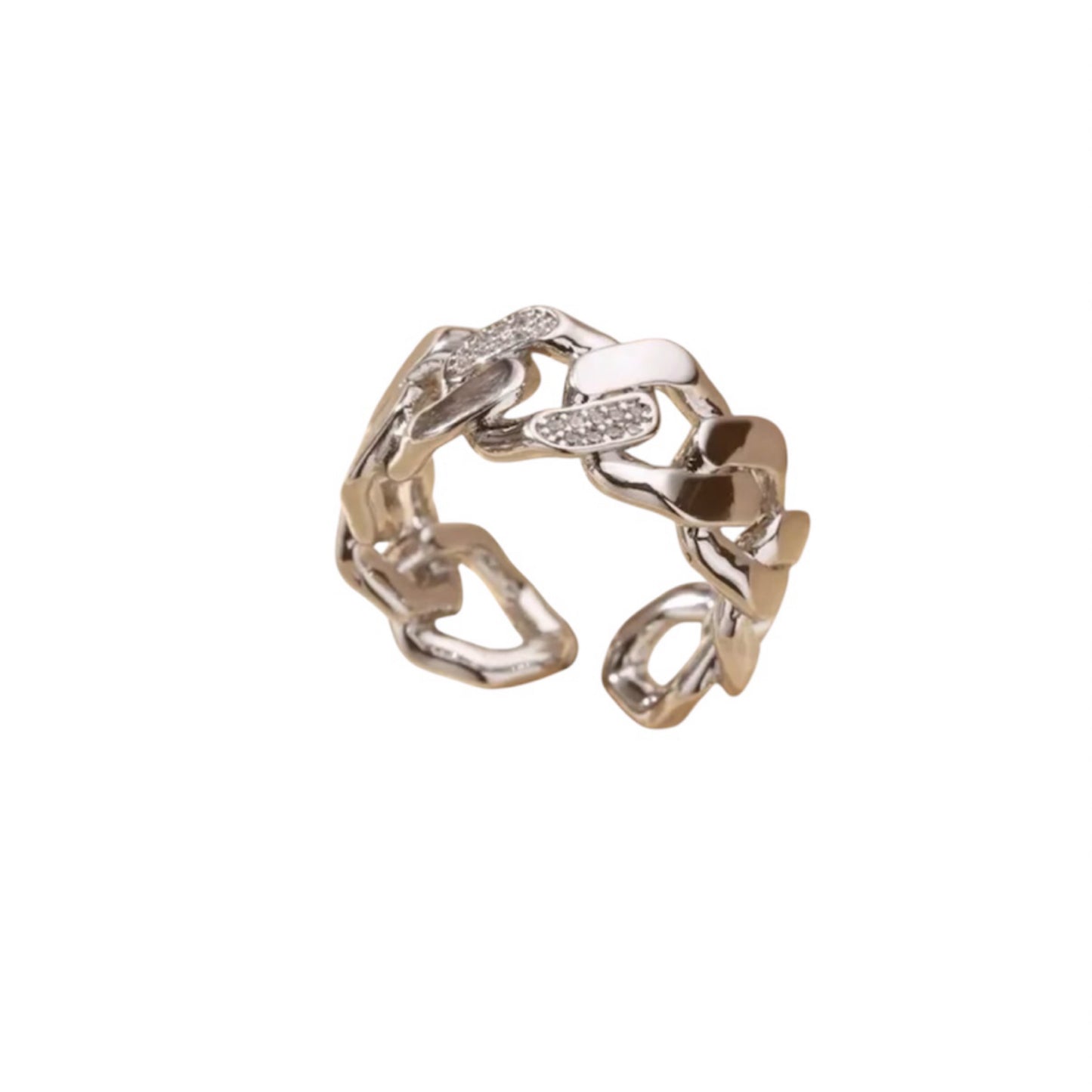 Chunky woven ring