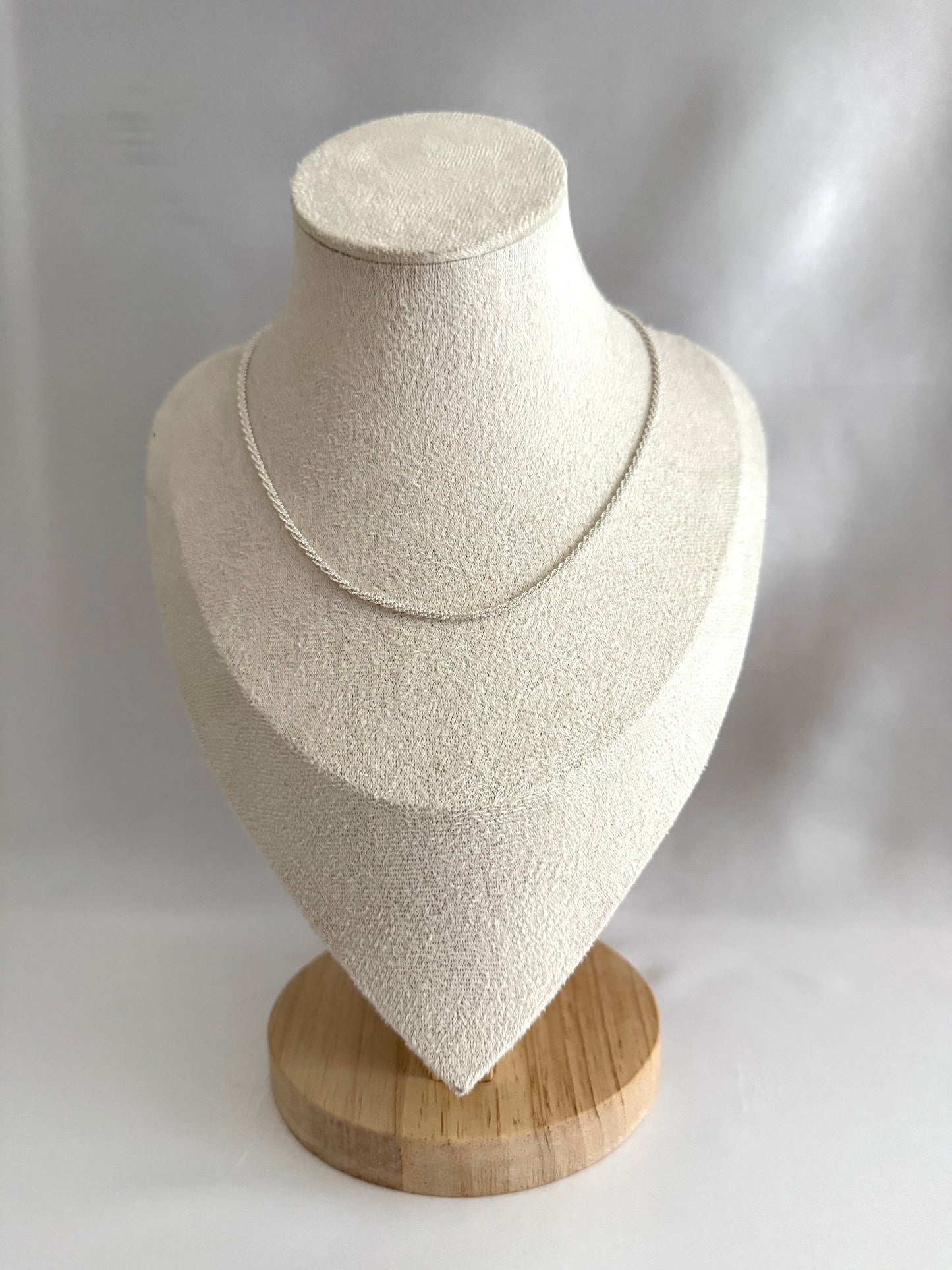 Sparkle necklace silver