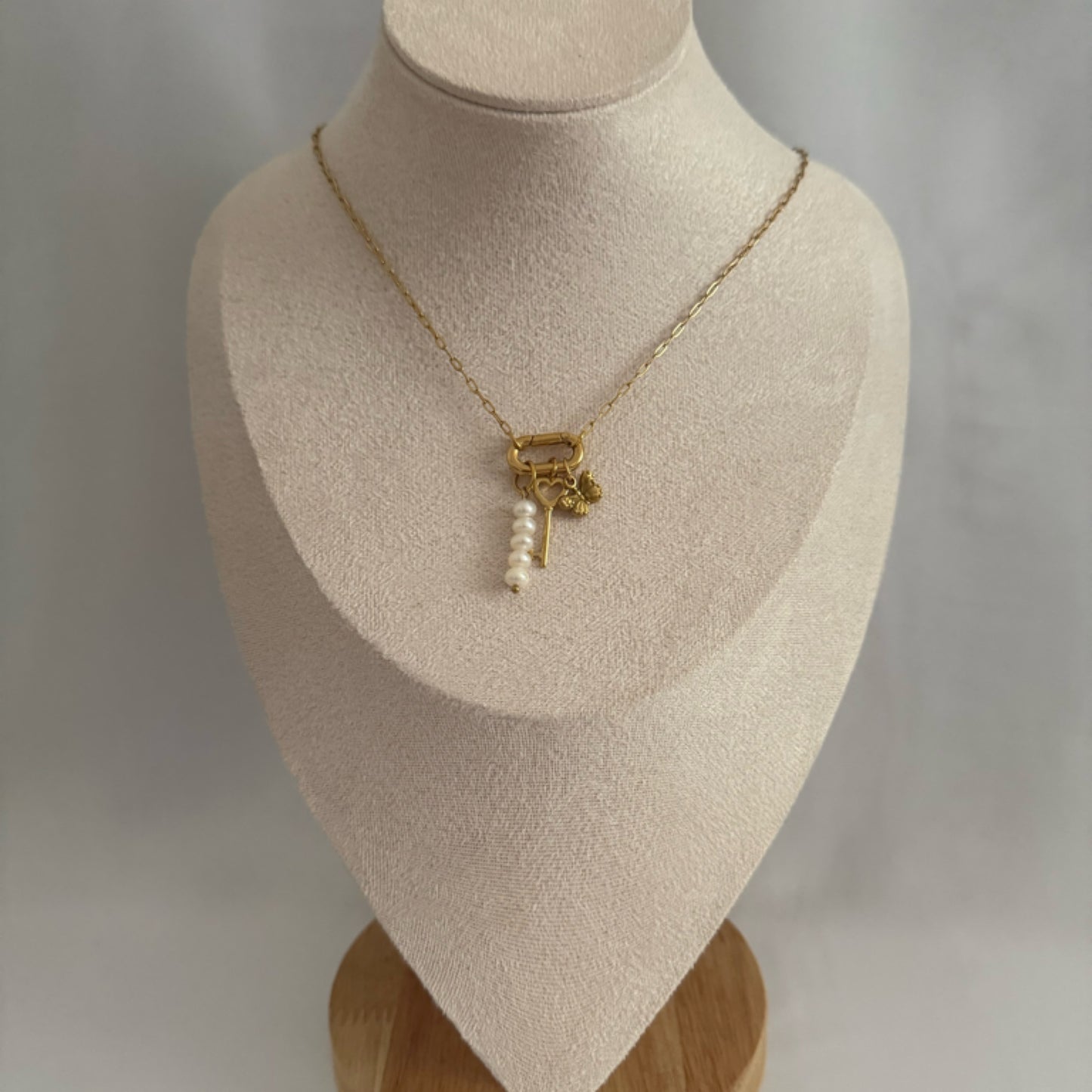 Butterfly charm necklace