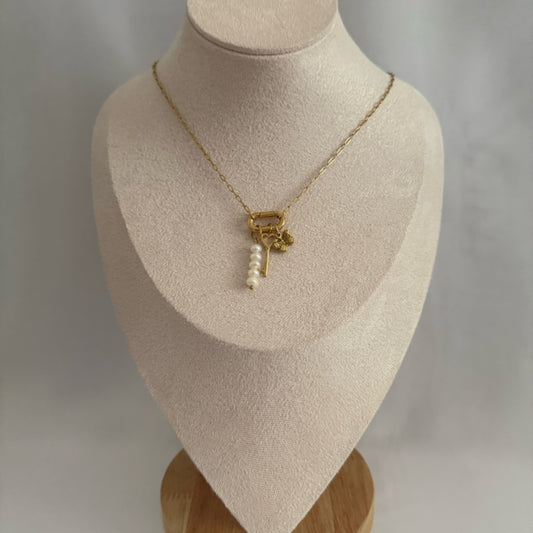 Butterfly charm necklace