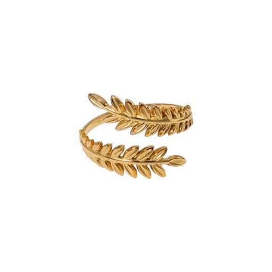 Fern wrap ring
