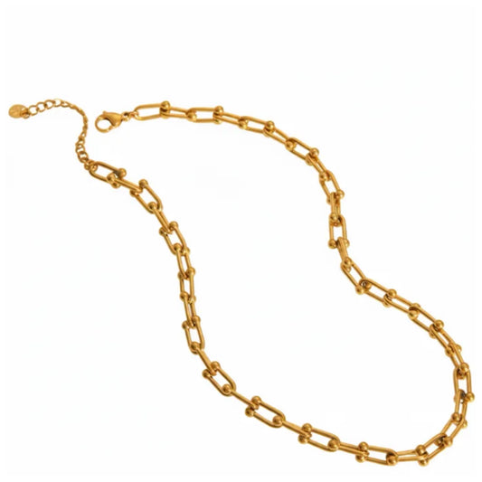 Link necklace gold