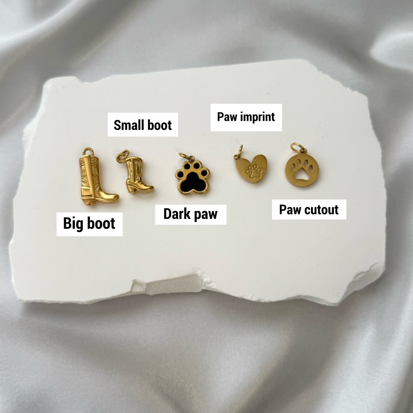 Get Charmed Gold Necklace + 2 Charms