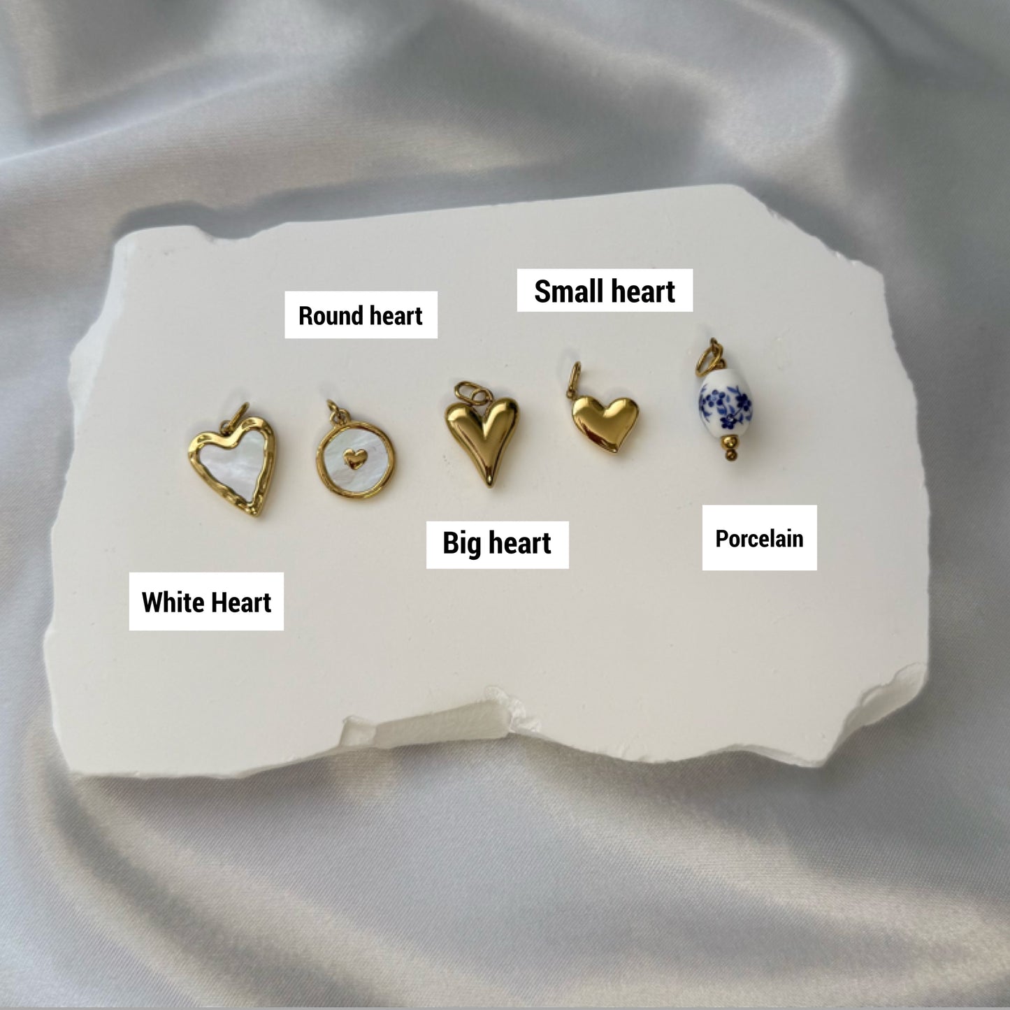 Get Charmed Gold Necklace + 2 Charms