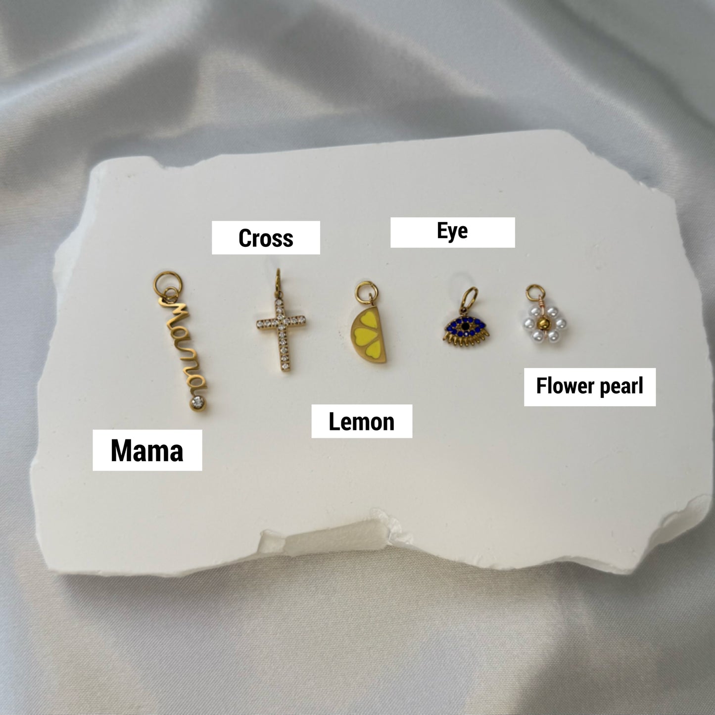 Get Charmed Gold Necklace + 2 Charms