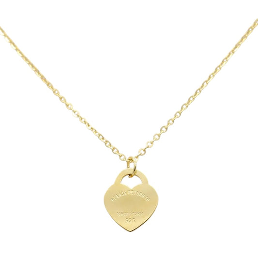Large heart necklace