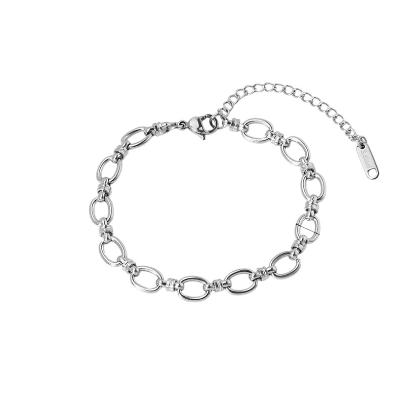 Chunky link chain bracelet