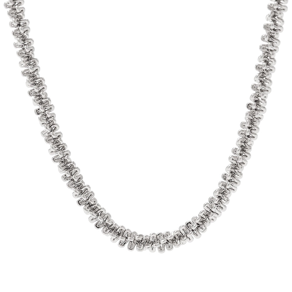 Sparkle necklace silver