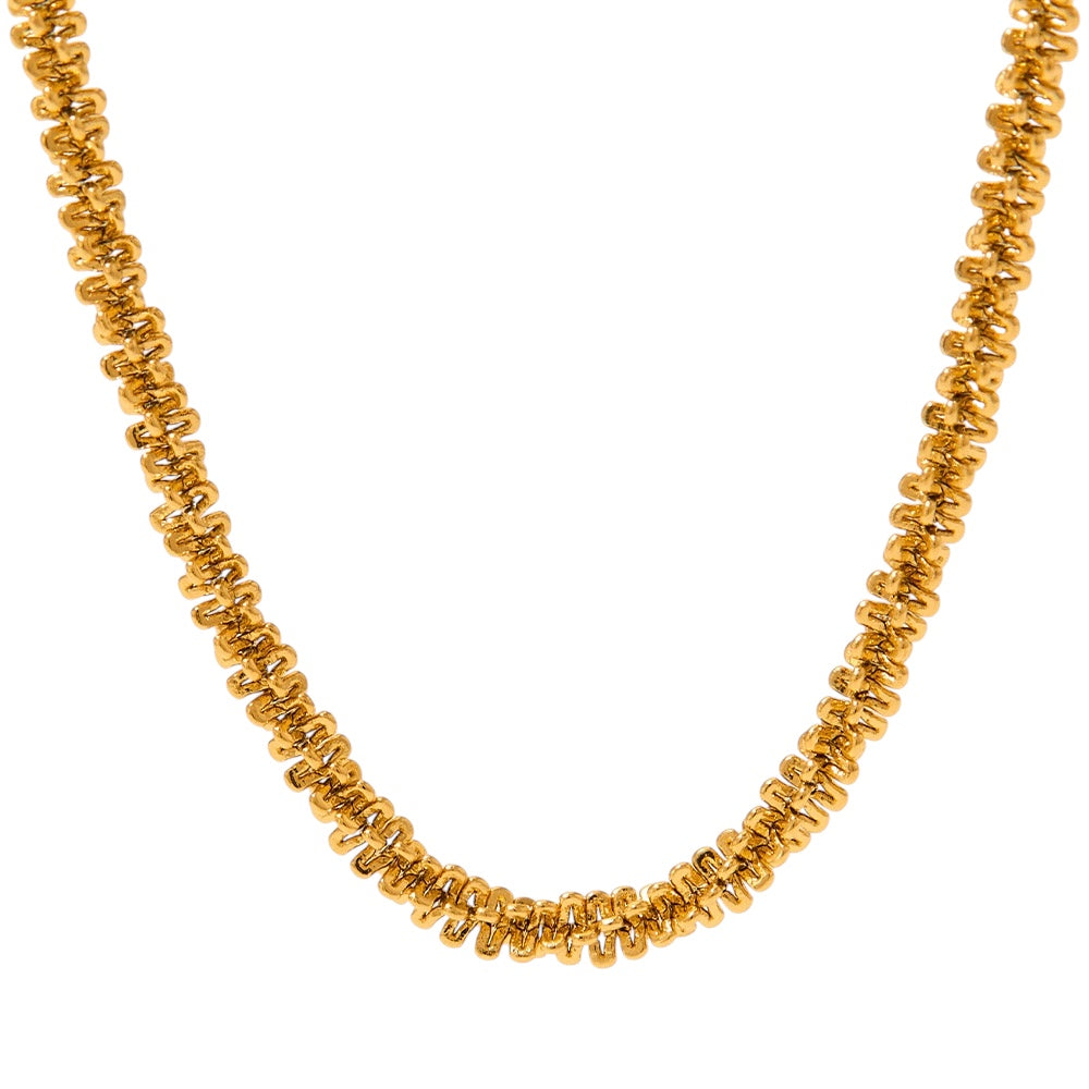 Sparkle necklace gold